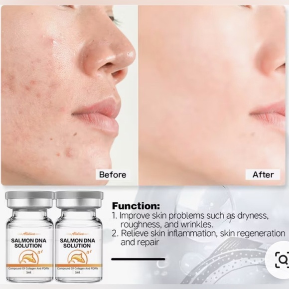 NWT, Alidina Salmon Water Oxygen Stem Cell Serum, - Picture 2 of 5